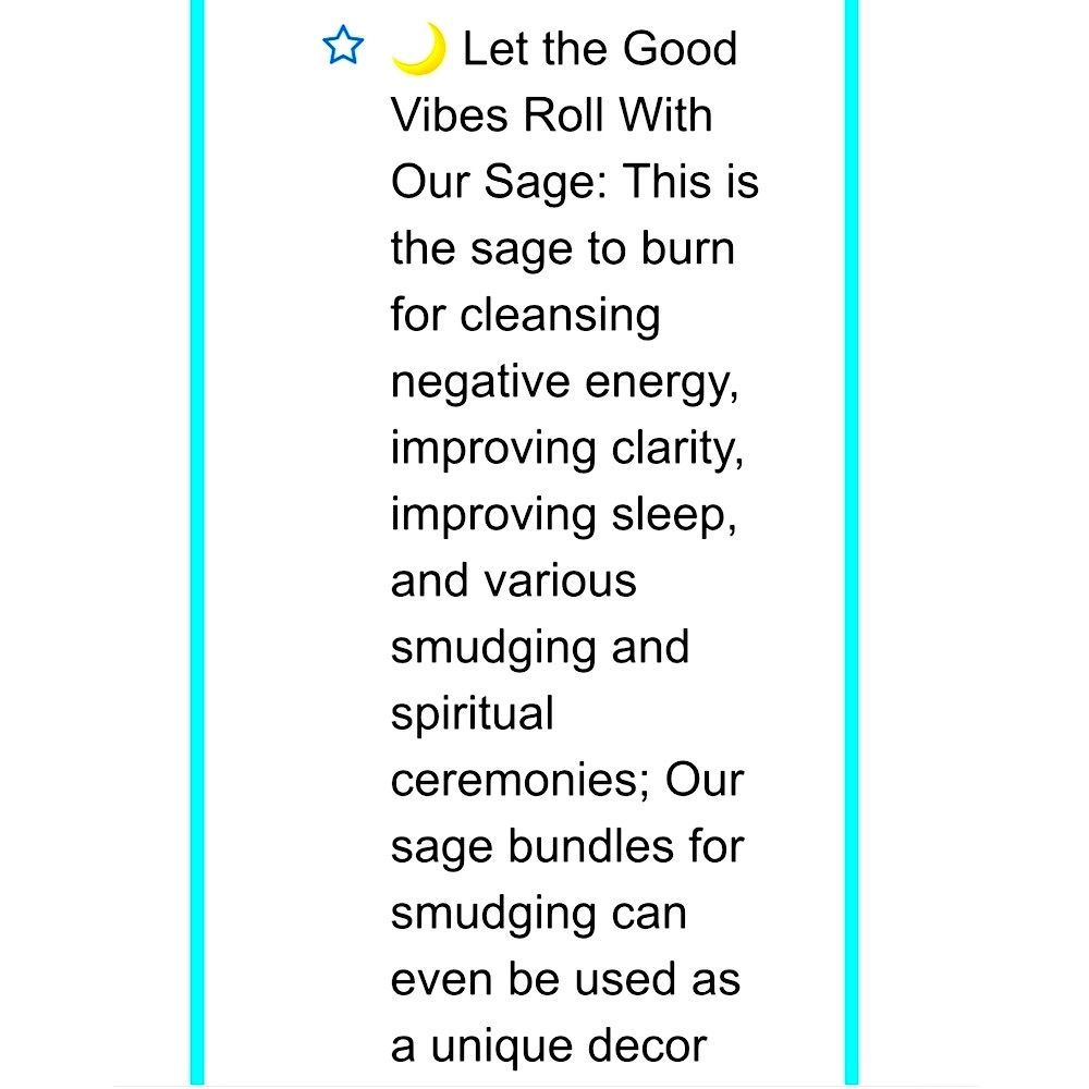 4” Wide Sage Stick Aromatherapy Bundle with Ceramic Dish, Gypsy Soul - Picture 8 of 10